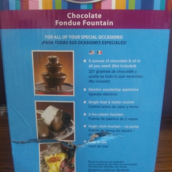 2 Tier Chocolate Fondue Fountain - Picture 3 of 3